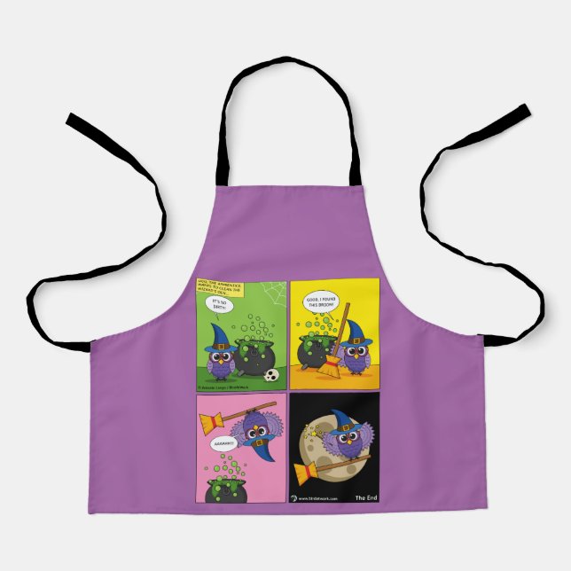Delantal The Apprentice Wizard - Cleaning (Anverso)