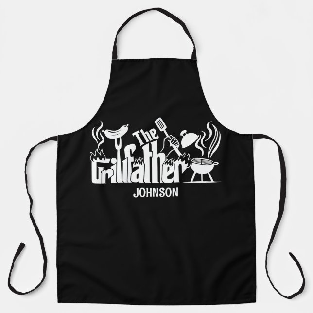 Delantal The Grillfather (Anverso)