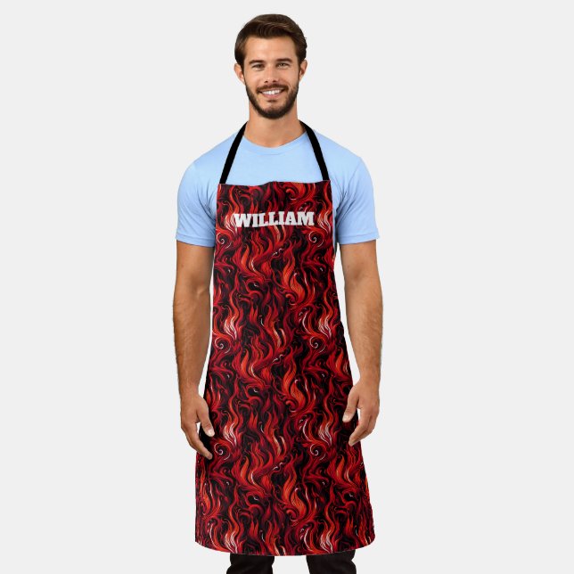 Delantal The Inferno Grillmaster Apron (Gastado)
