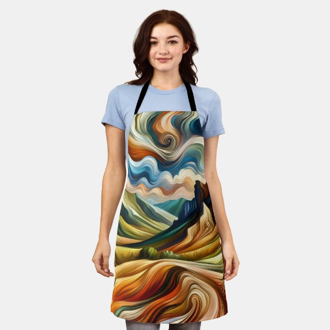 Delantal The Mountains   (Gastado)