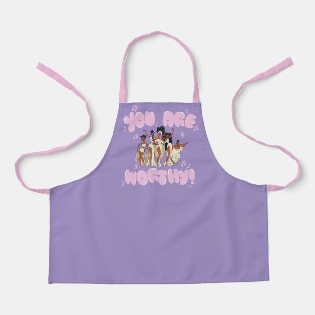 Delantal The Muses - You Are Worthy Apron (Anverso)