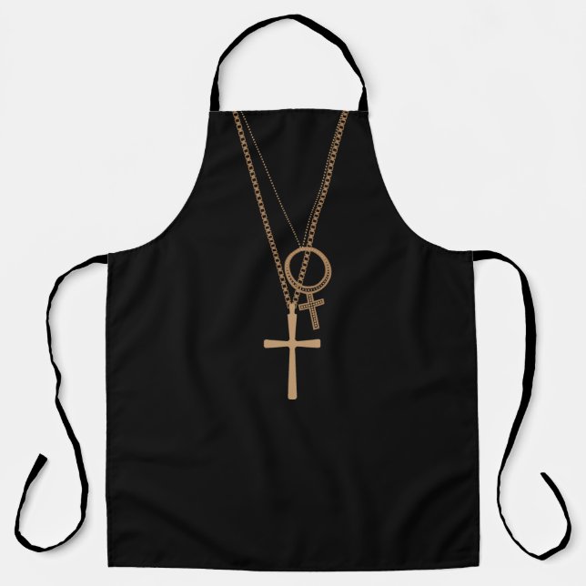 Delantal The Prince of Darkness – Necklace Apron (Anverso)