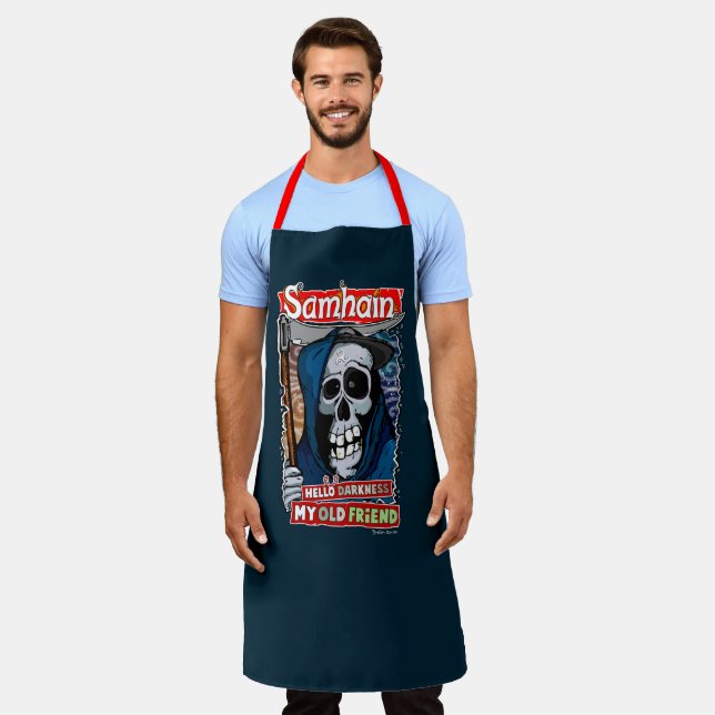 Delantal The sound of Samhain (Gastado)