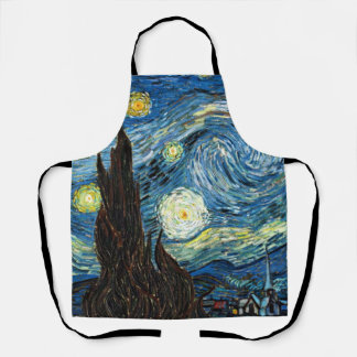 Delantal The Starry Night by Vincent Van Gogh