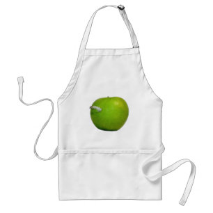 Delantal The worm in the apple