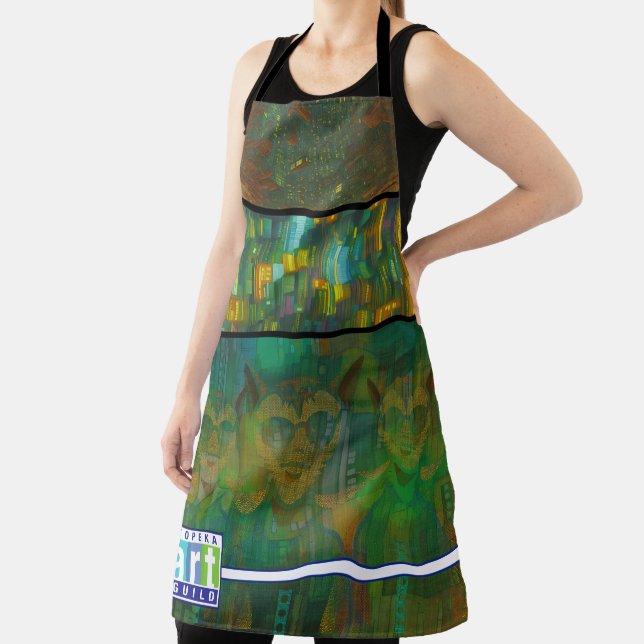 Delantal They Do See You above Apron (in situ)