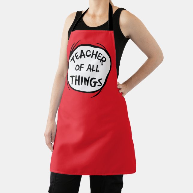 Delantal Thing One Thing Two - Maestro de todas las cosas (in situ)