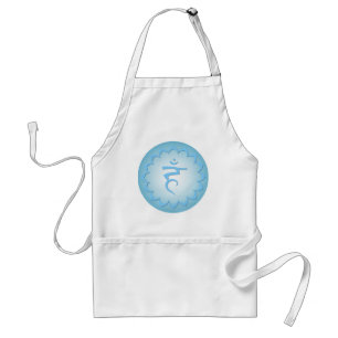 Delantal Throat Chakra - Light Blue