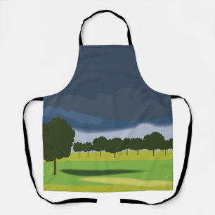 Delantal Thundernuds Nubes Naturaleza Escenario