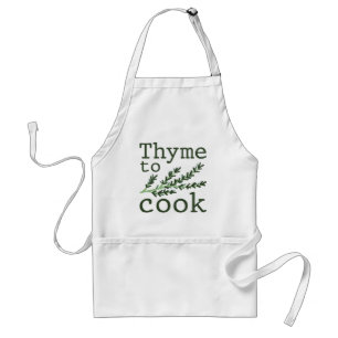 Delantal Thyme To Cook