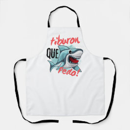 DELANTAL TIBURÓN DI QUE PASA, TIBURÓN, ¿QUÉ PASA