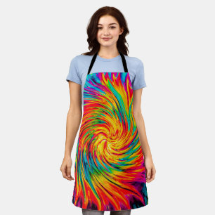 DELANTAL TIE DYE VIENTO ABSTRACTO