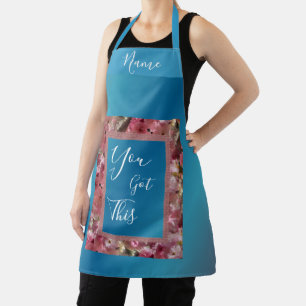 Delantal Tienes Inspirador Este Flástico De Primavera Rosa