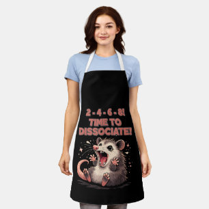 Delantal Tierno Diseño de Zarigüeya Kawaii para Disociarse