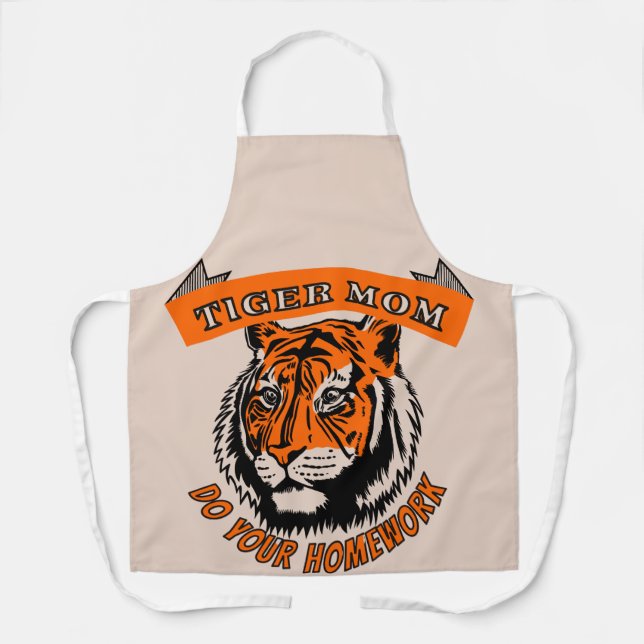Delantal Tiger Mom Apron (Anverso)