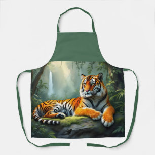 Delantal Tigre en la selva