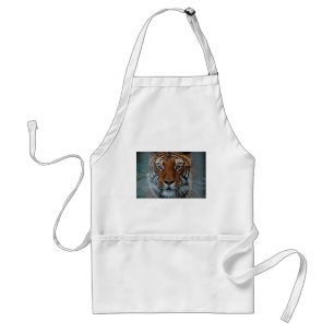 Delantal Tigre, gato, tira, jungla, animal