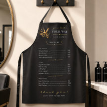 Tijeras negras elegantes de oro para estilista de