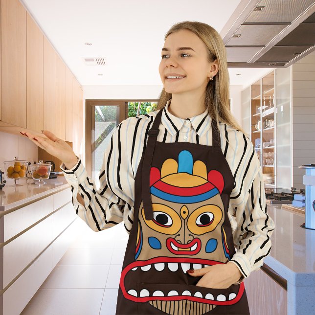 Delantal Tiki de Hawái (Subido por el creador)