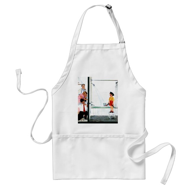 Delantal Tina que desborda (Frente)