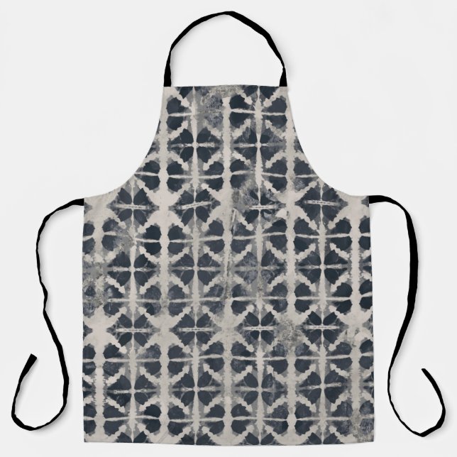 Delantal Tintes de tinte creativo repetir patternafri moder (Anverso)
