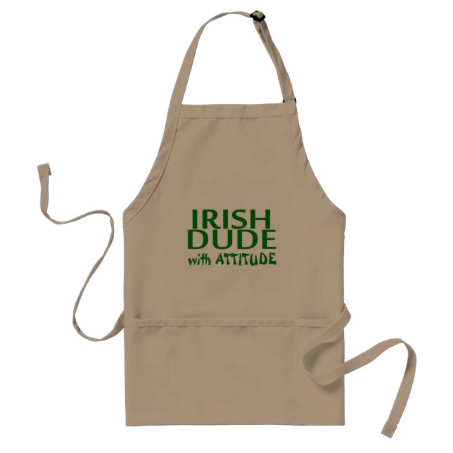 Delantal Tipo irlandés con actitud (Frente)