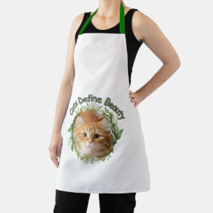 Delantal Toalla de cocina de gatos hermosos – Regalo para a