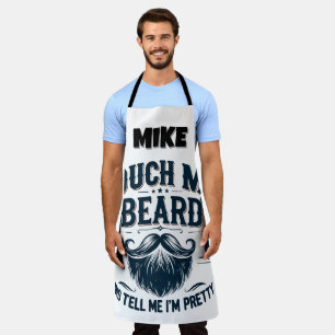Delantal Toco Mi Barba Divertido
