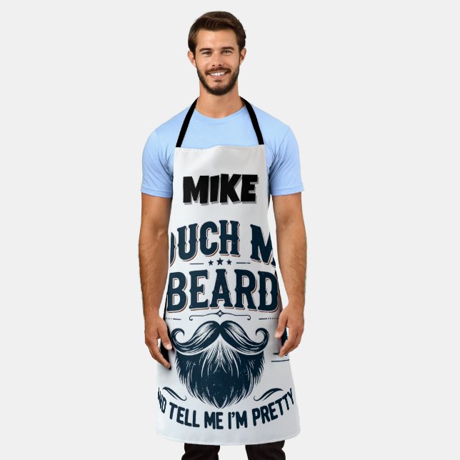 Delantal Toco Mi Barba Divertido (Gastado)
