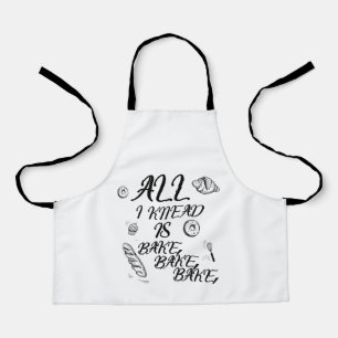 Delantal Todo lo que me gusta es pan, pan, pan,