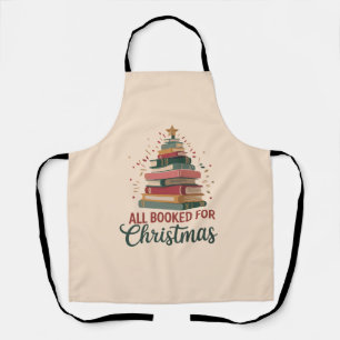 Delantal Todo reservado para el árbol de libros de Navidad