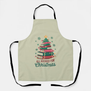 Delantal Todo reservado para el árbol de Navidad del biblio