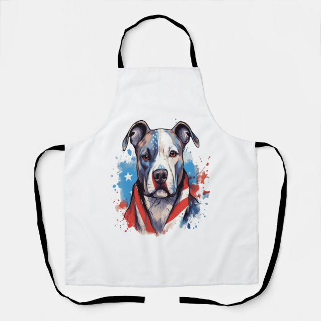 DELANTAL TODOS LOS PERROS AMERICANOS (Anverso)
