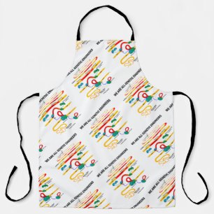 Delantal Todos Somos Ingenieros Genéticos RNA Splicando Hum