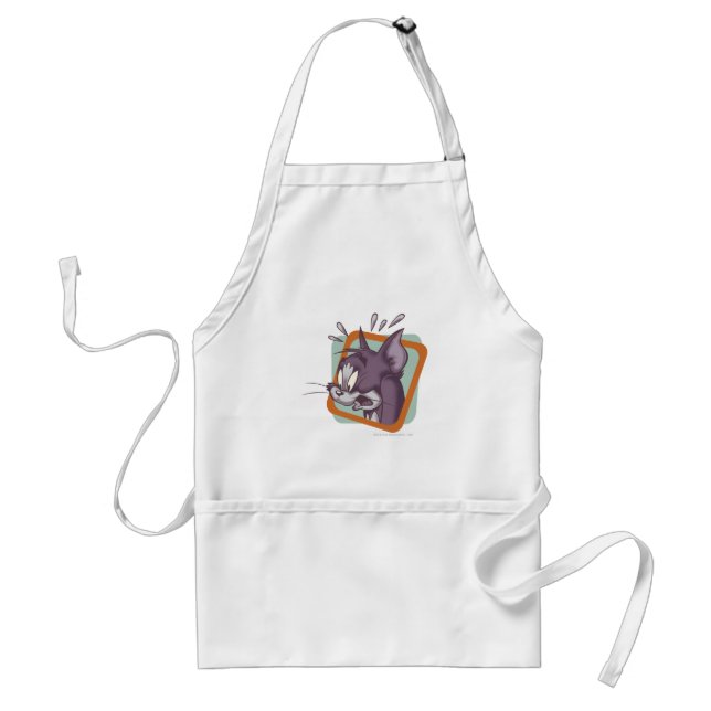 Delantal Tom Scaredy Cat (Frente)