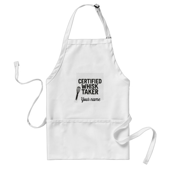 Delantal Tomador de Batidor Certificado – Kit Moderno de Co (Frente)
