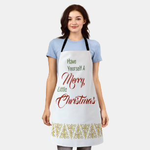 Delantal Tómate Un Apron Con Navidades.