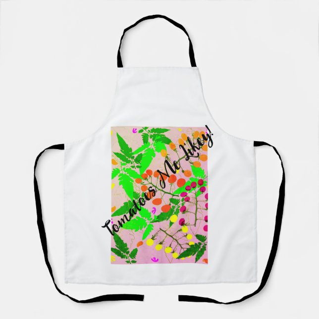Delantal Tomates Me Likey Apron (Anverso)