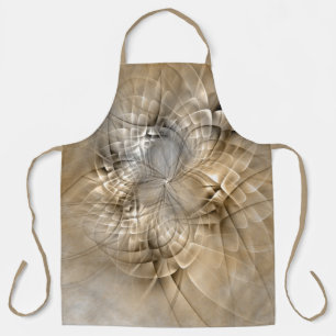 Delantal Tones de la Tierra Resumen Textura moderna de arte