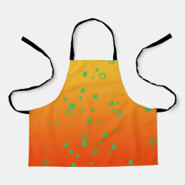 Delantal Tonos De Naranja