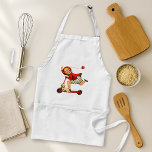 Delantal Toodaloo Cuntaroos Funny Sarcastic Retro Humor<br><div class="desc">Say goodbye with attitude! The Toodaloo Cuntaroos design delivers bold, cheeky humor with a nostalgic retro vibe. Perfect for people who love sarcastic jokes, edgy humor, and vintage-style graphics, this design combines playful Aussie slang energy with classic retro aesthetics. Whether you're making a statement, sharing a laugh with friends, or...</div>