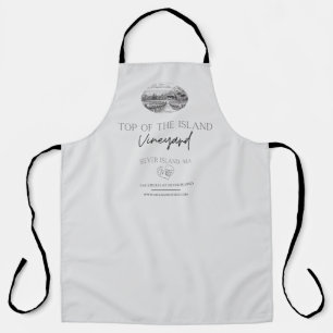 Delantal Top of the Island Winery Apron