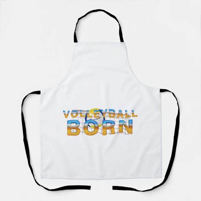 Delantal TOP Volleyball Born (Anverso)