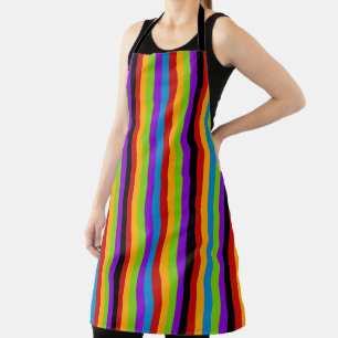 Delantal Toque de raya negro
