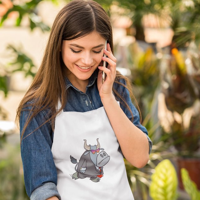 Delantal Toro En Un Aprón Adulto Suit (Subido por el creador)