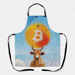 Delantal Toro Resistente Bitcoin