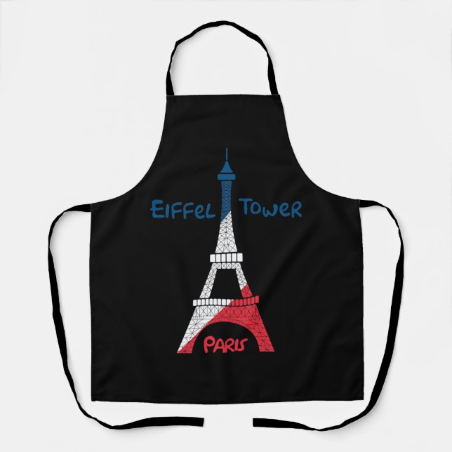 Delantal Torre Eiffel (Anverso)