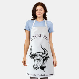 Delantal Torro Bravo Toro de Lucha Española