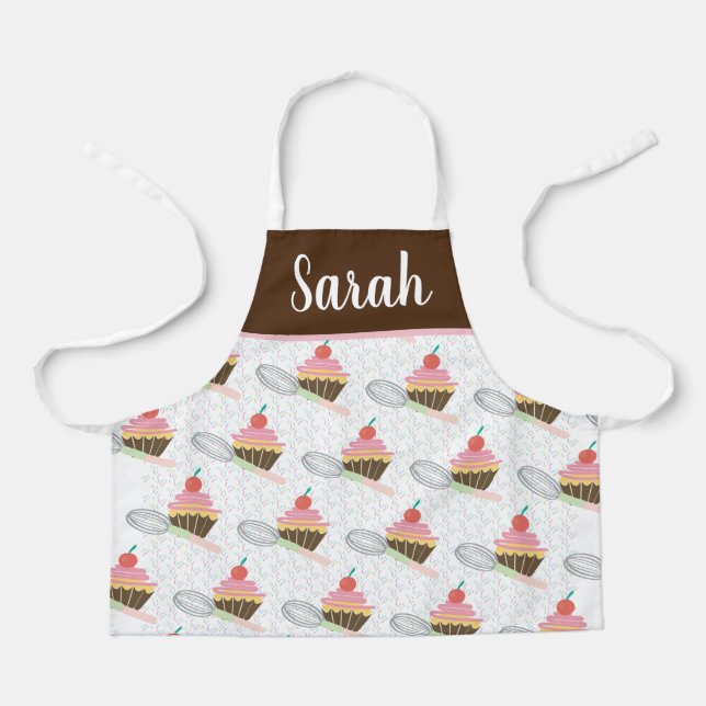 Delantal Torta Cutta Bañar Chocolate Whisky Rosa Espolvorea (Anverso)