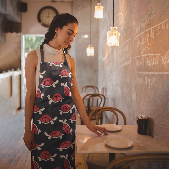 Delantal Tortoise Rojo (Subido por el creador)